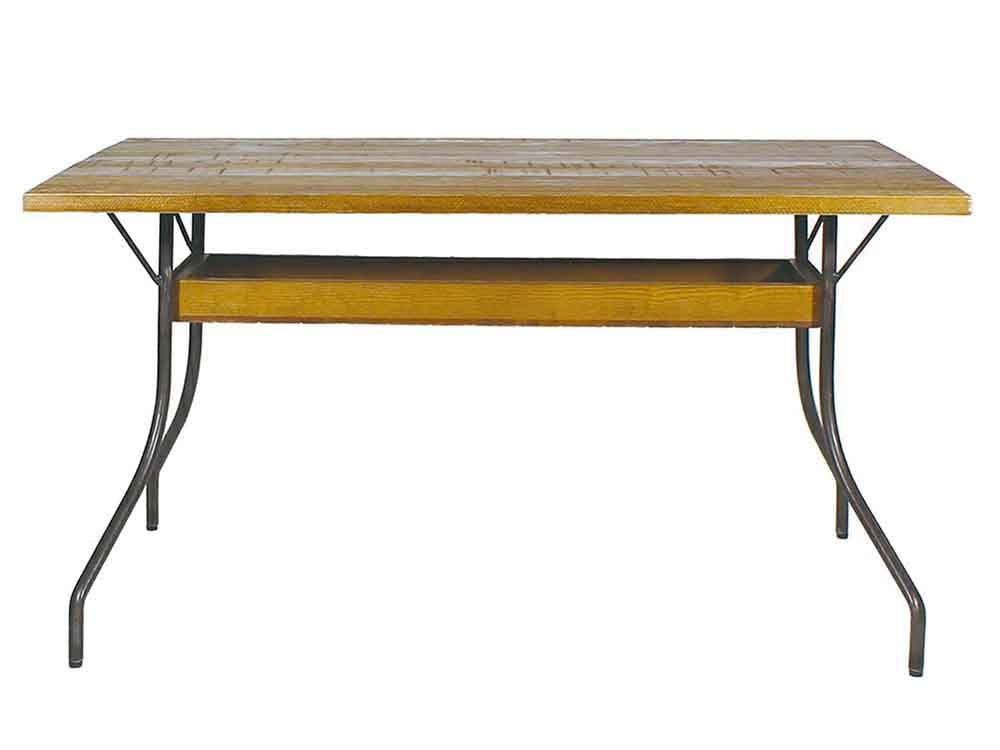 アデペシュのWARM LD木製ダイニングテーブル