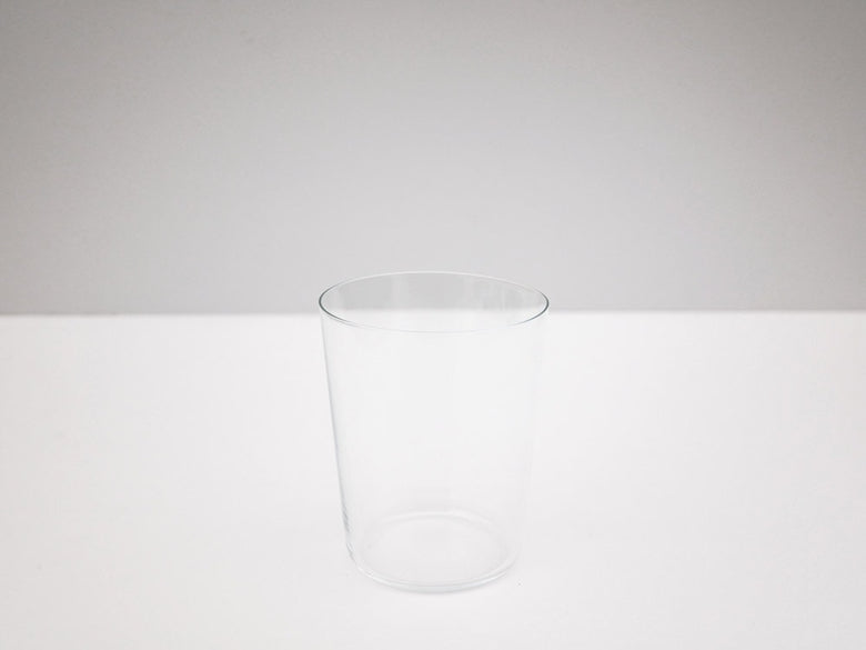 木村硝子店のソバタンブラー、透明なソーダガラス製で容量500ccのハイボールグラス