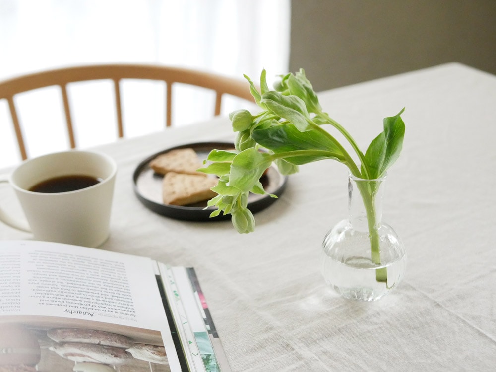 Horn Please MADEのリューズガラスクーレライン花瓶