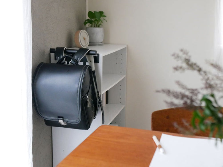 RINのカラーボックス用ランドセル＆リュックハンガー