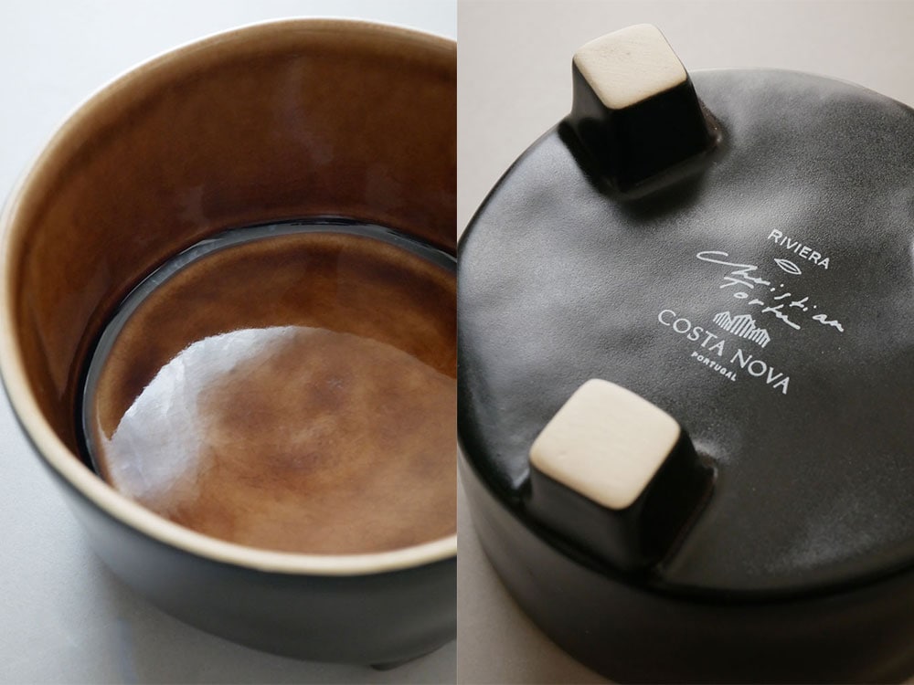 COSTA NOVA リビエラ フッテッドボウル、ストーンウェア