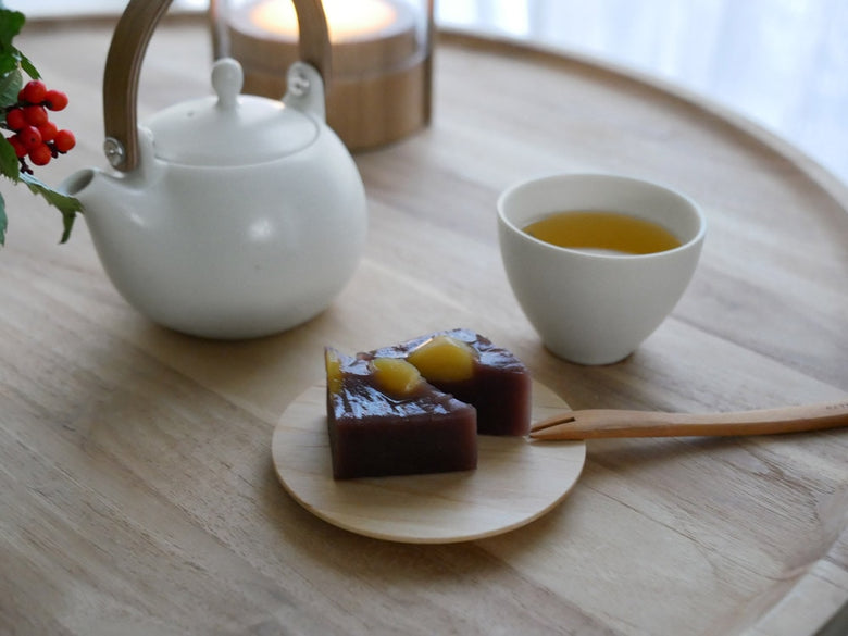 サリューの山桜茶敷とカップセット