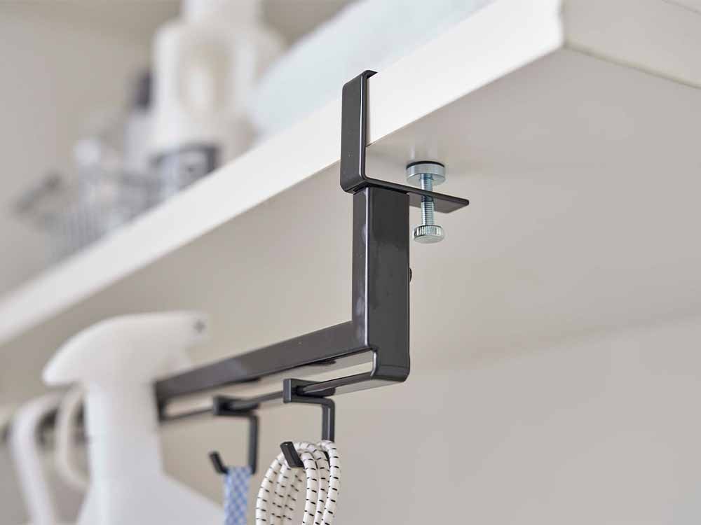 Yamazaki tower 伸縮棚下収納ハンガーのスチール製