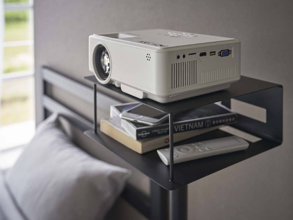 タワーの高さ伸縮プロジェクタースタンド