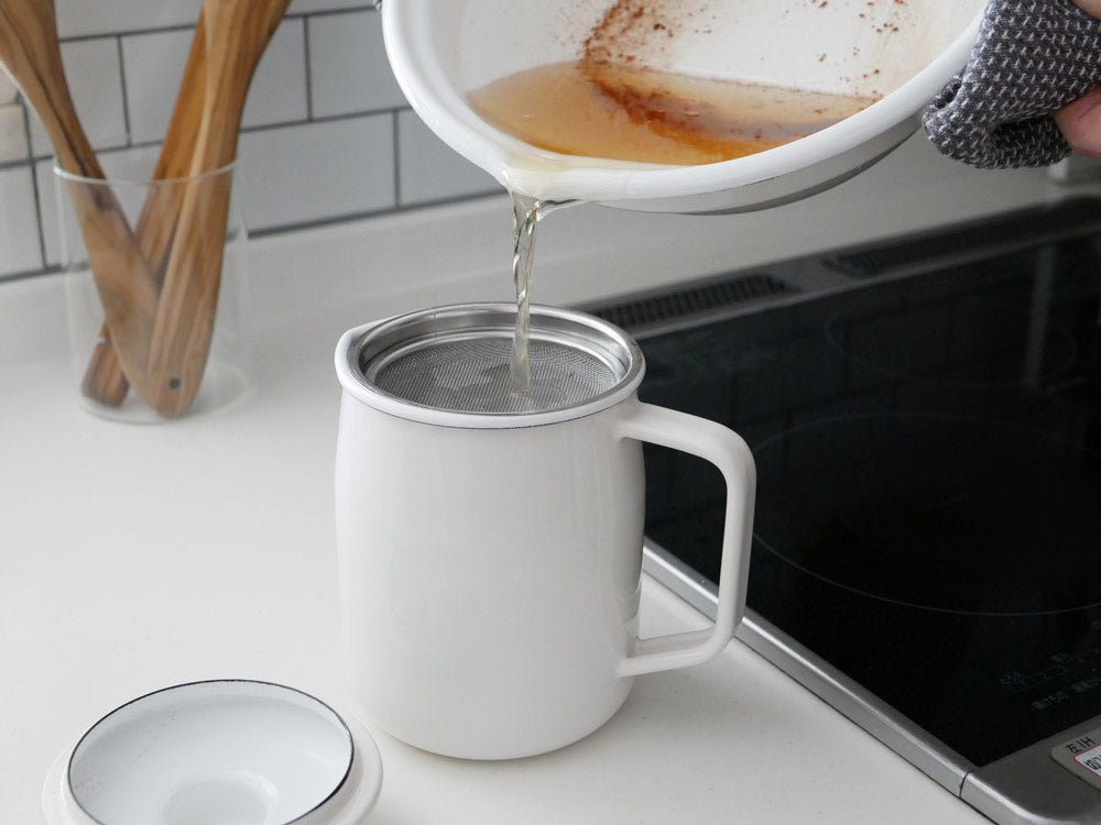 富士ホーロー製天ぷら鍋の商品画像