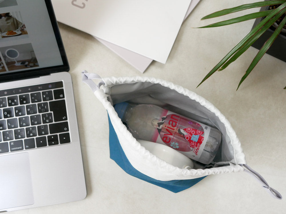 タックブランドのキッズ用綿製ランチポーチ