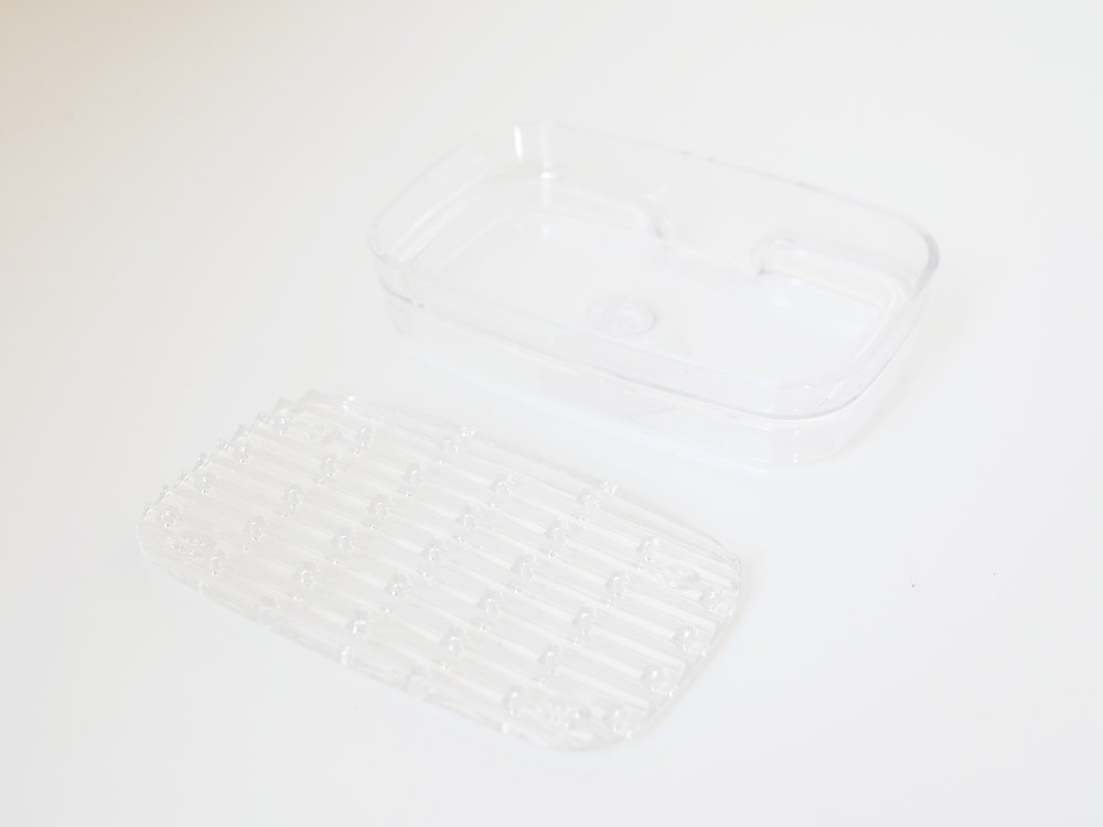 ライクイット製シンクキャディ、プラスチックトレーと蓋