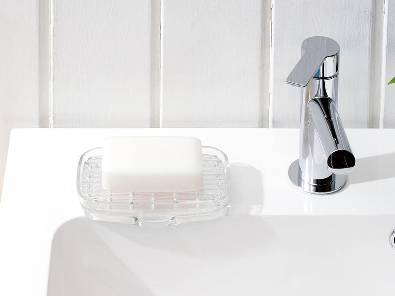 ライクイットのシンクキャディがシンク上に設置されている様子