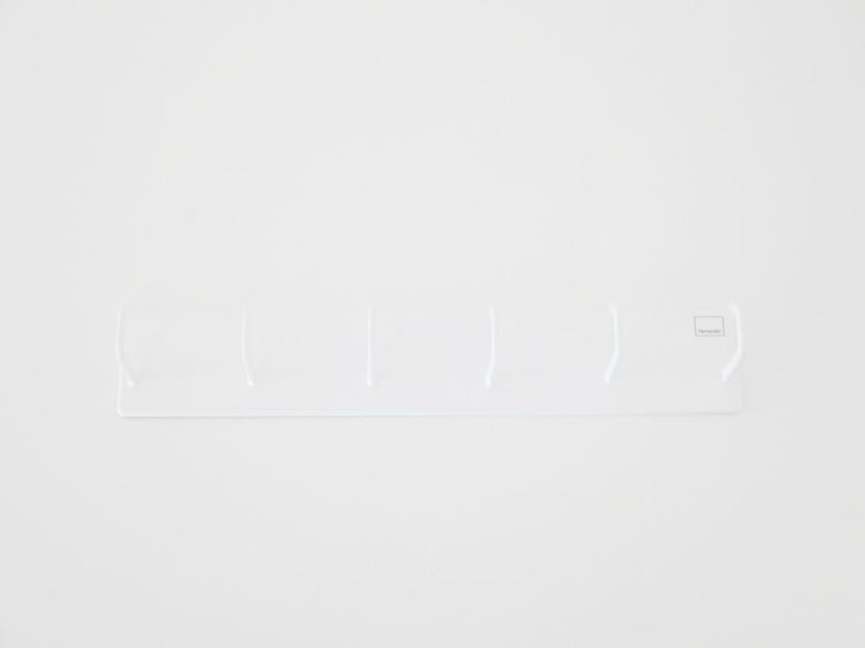 白色のマグネットレンジフードフック