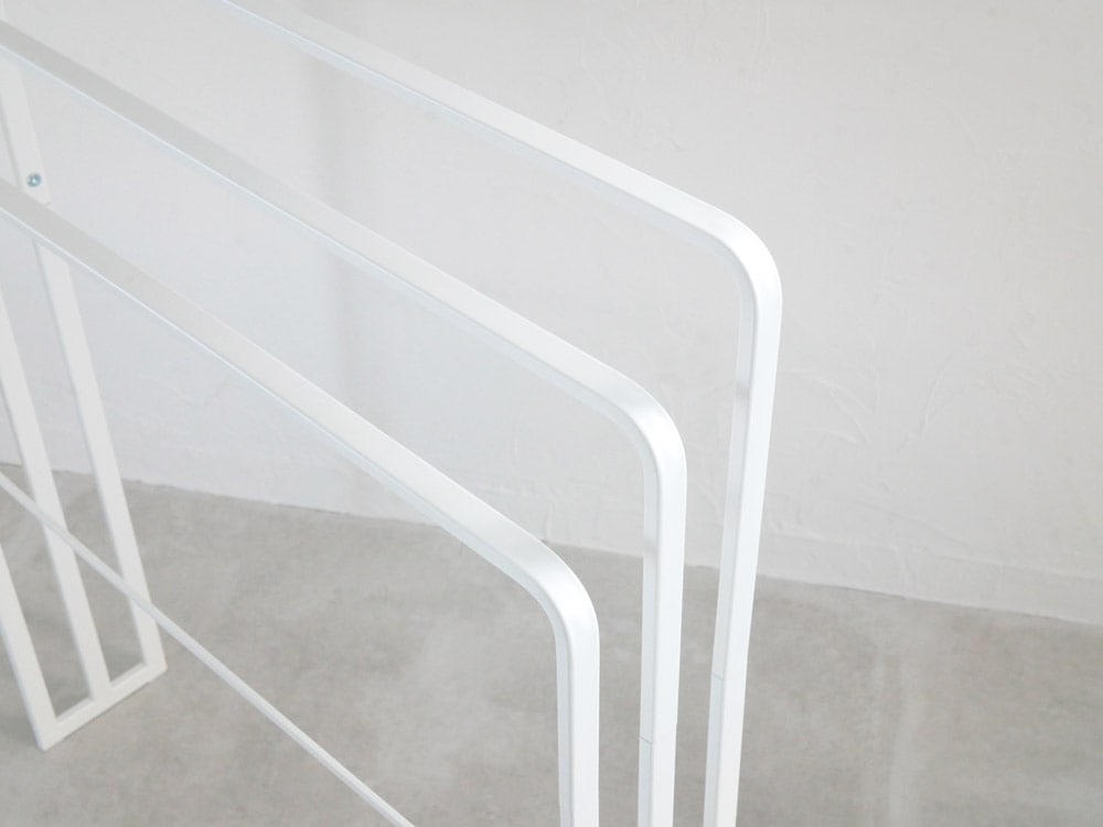 タワースチール製3連バスタオルハンガー