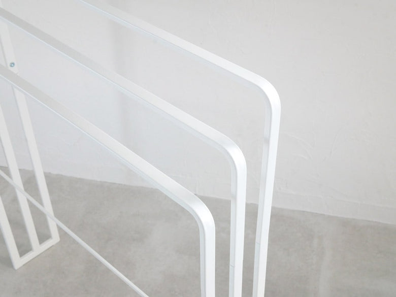 タワースチール製3連バスタオルハンガー