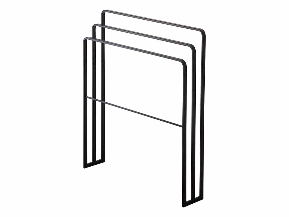 タワーの横掛け用3連バスタオルハンガー