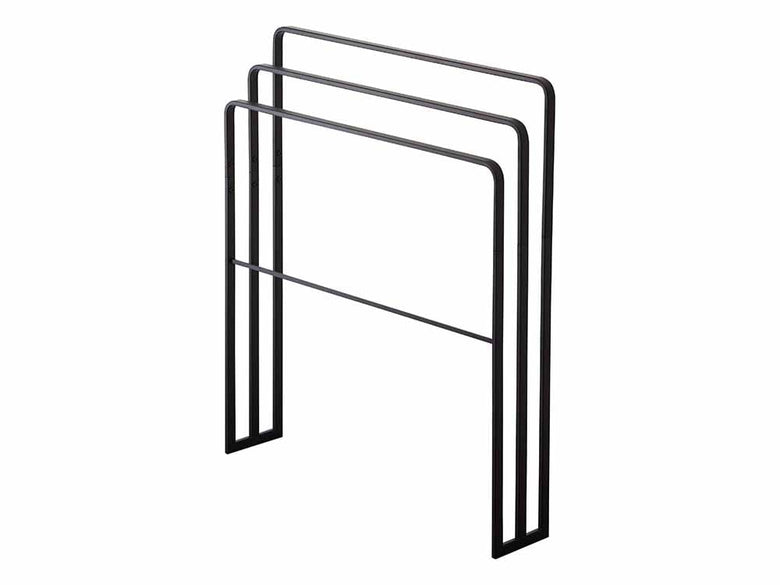 タワーの横掛け用3連バスタオルハンガー