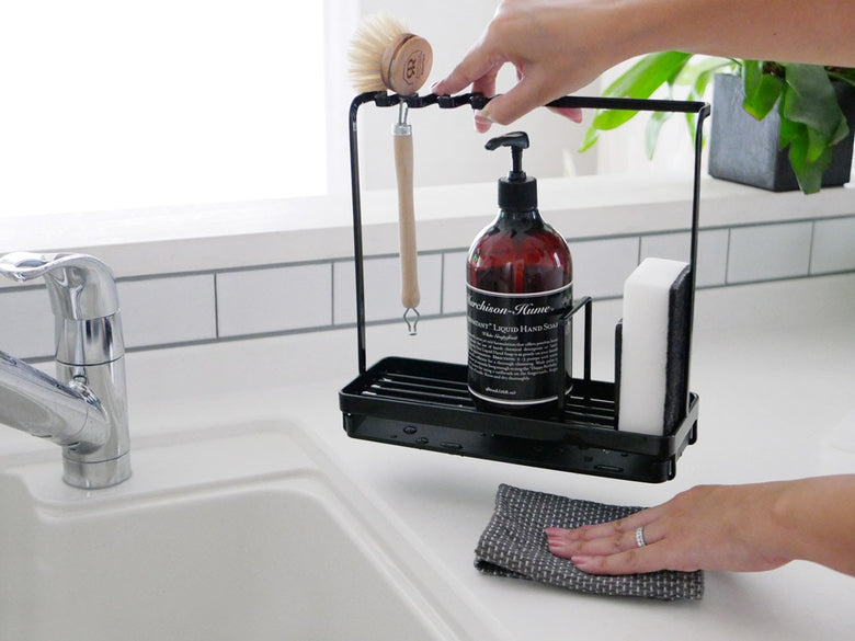 タワーブランドのスチール製スポンジ＆ツールスタンド