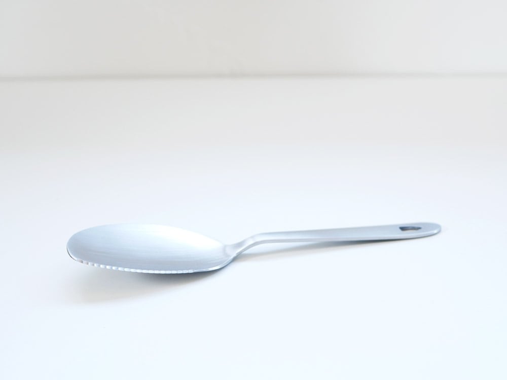 オークスレイエのステンレス製すくえるナイフ