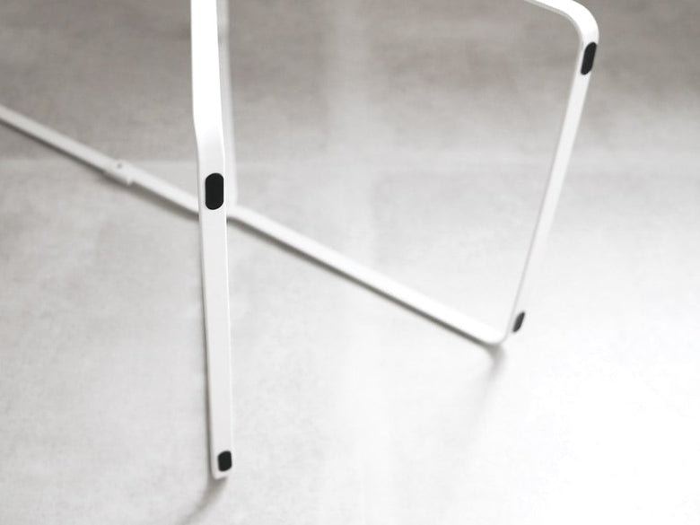 シルバー色のYAMAZAKIタワーゴミ袋スタンド