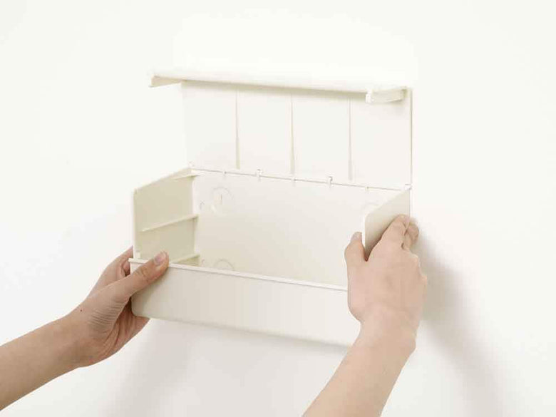 ideacoのアッシュ【WALL PT2】ペーパータオルケース