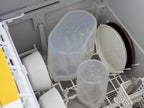 Zip Topブランドのプラチナシリコーン製食品保存用ディッシュ。透明なキッチン用プラスチック容器