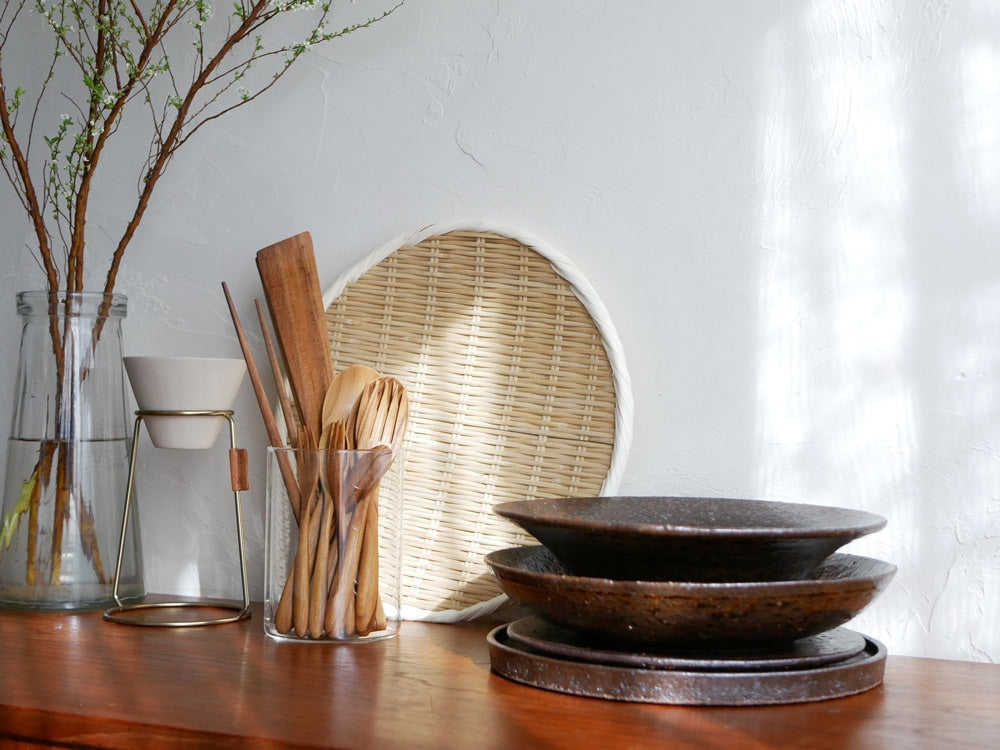 THE HARVESTの信楽焼製リムボウル