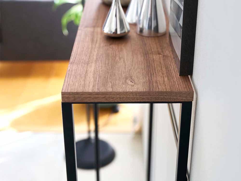 YAMAZAKIタワー木製コンソールテーブル