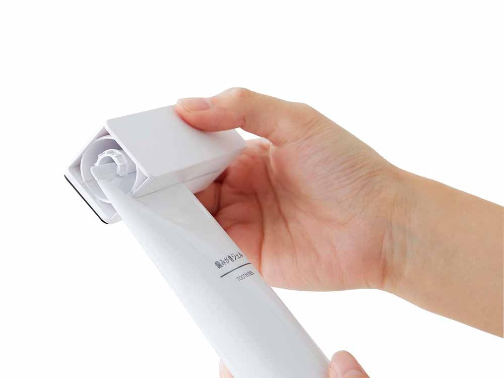 tower/タワー フィルムフック付き歯磨き粉チューブホルダー