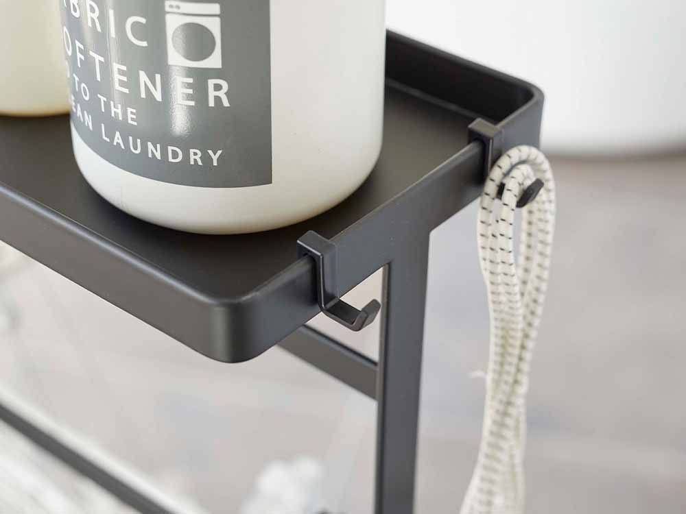 タワーのスチール製洗濯用品収納ワゴン