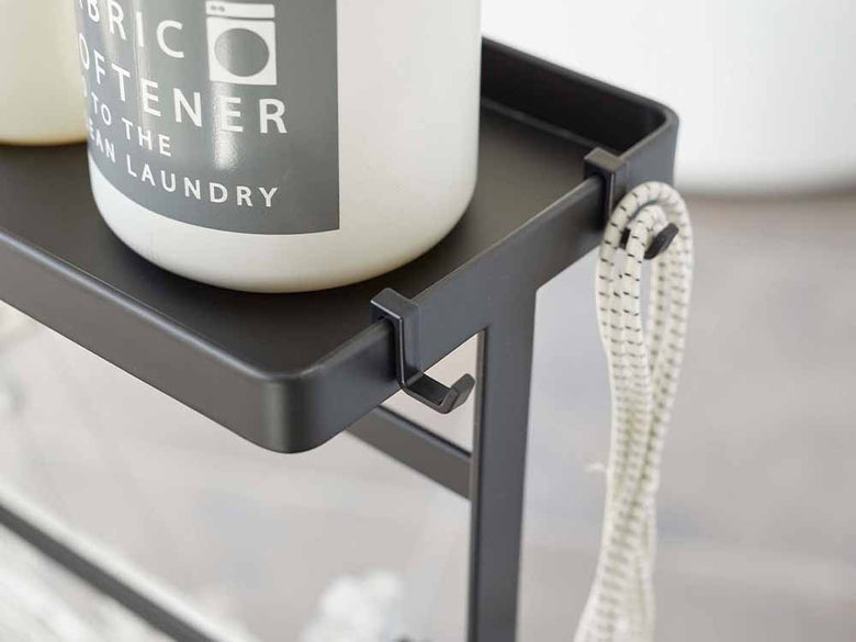 タワーのスチール製洗濯用品収納ワゴン