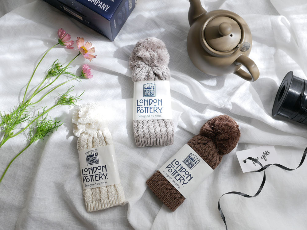 ロンドンポタリーのコットン製オリジナルティーコージー