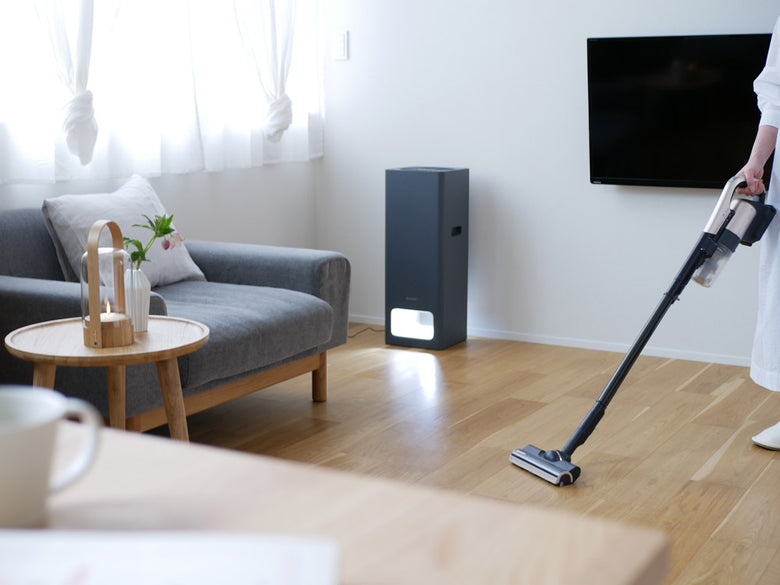 BALMUDA The Pureのスタイリッシュな空気清浄機