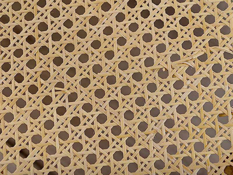 サンフラワーラタンのチーク無垢材センターテーブル