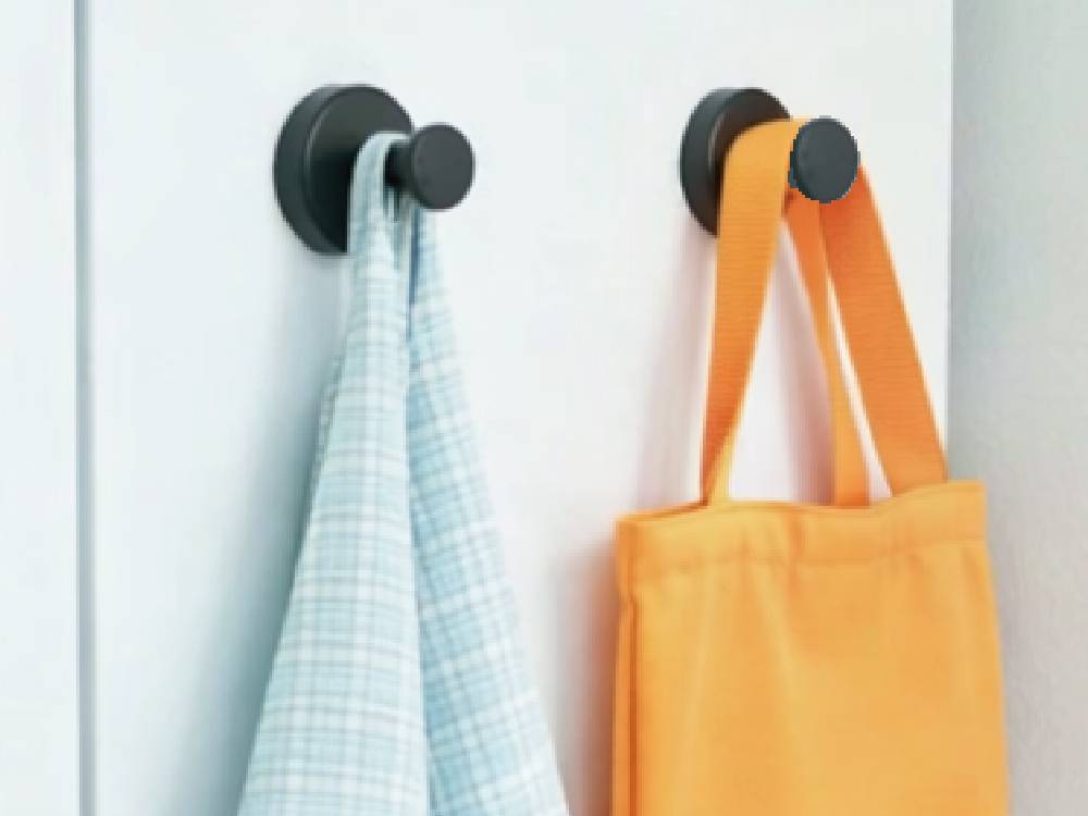 【The Grip/ザ グリップ】穴あけ不要な吸着フック（同色2個組）