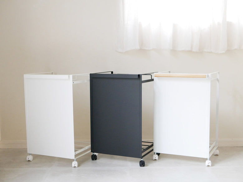 ヤマザキ製目隠し分別ダストワゴン