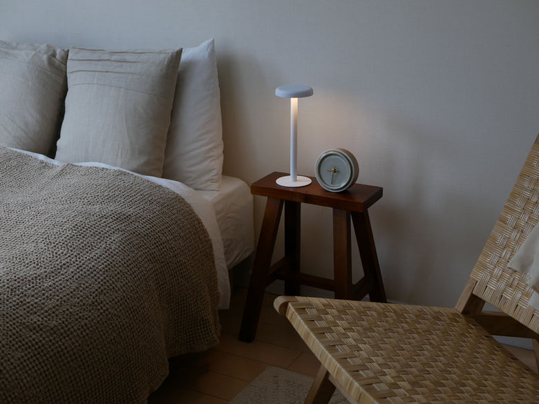 FUJITA KINZOKUの鉄製テーブルランプ イチ