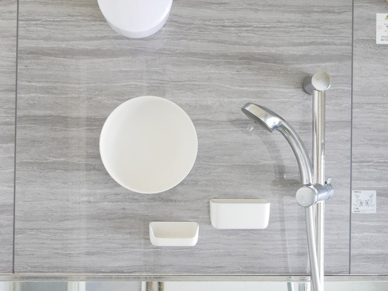 マーナのABS樹脂製マグネット石鹸置き