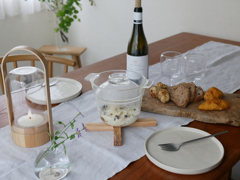 ハリオの一膳屋、耐熱ガラス製で電子レンジ対応の小型ご飯炊き容器