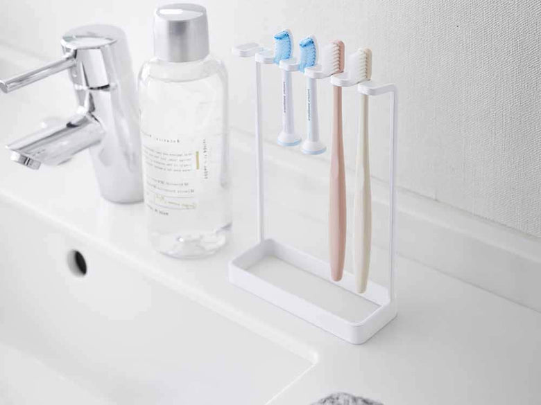 towerのスチール製5連歯ブラシスタンド