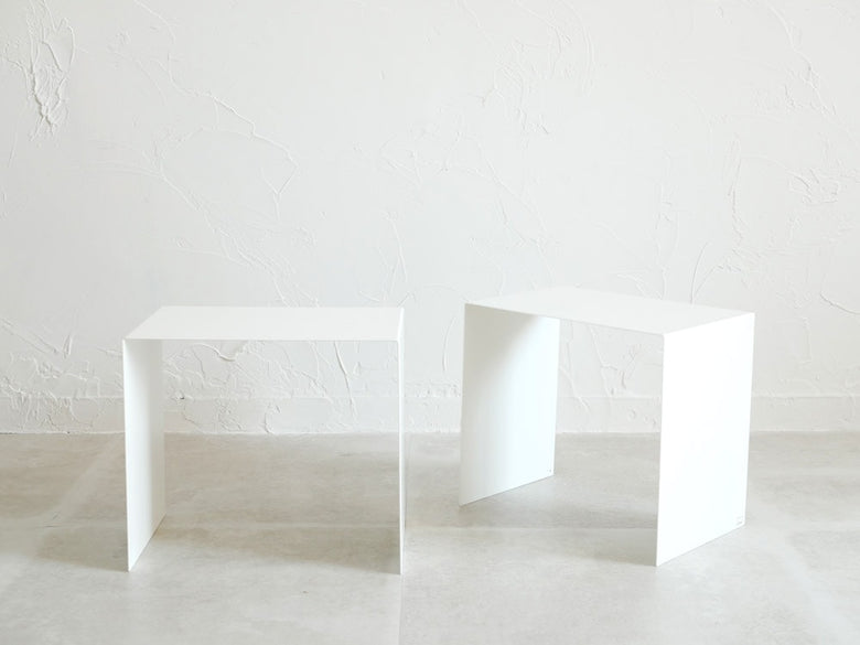 YAMAZAKI towerのスチール製収納ボックス上ラック2個組