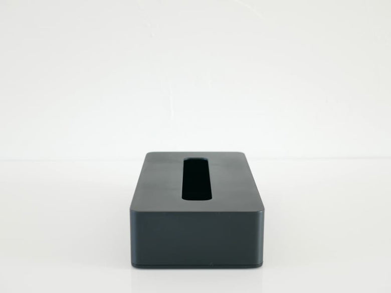 タワー製銀色プラスチックティッシュホルダー