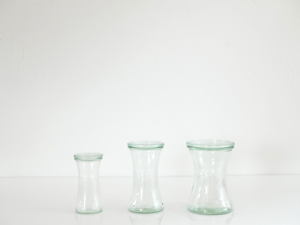 WECKのデリカテッセンガラスキャニスターセット