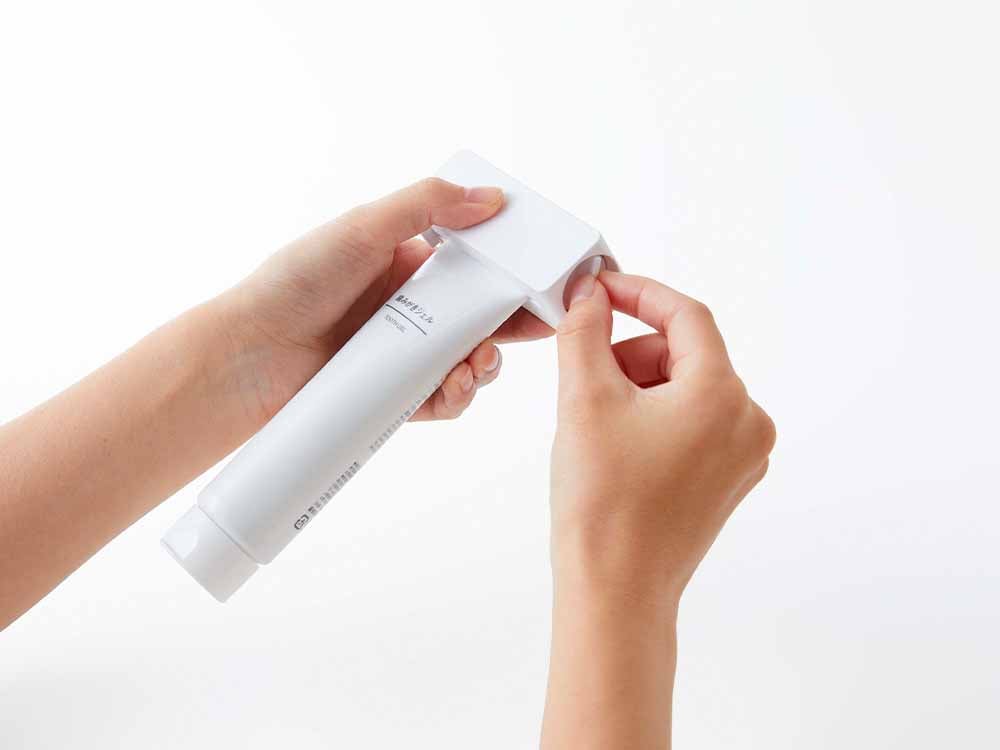 フィルムフック付きタワー歯磨き粉ホルダー