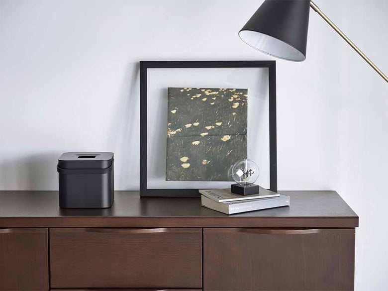 Yamazakiタワーのスチール製蚊取り線香収納ポット