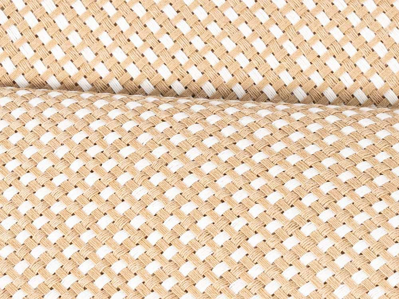 ブラウン柄のバスケット