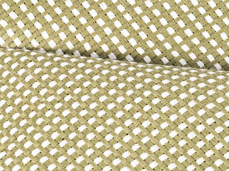 ピアットブランドの模様入りコットンバスケット