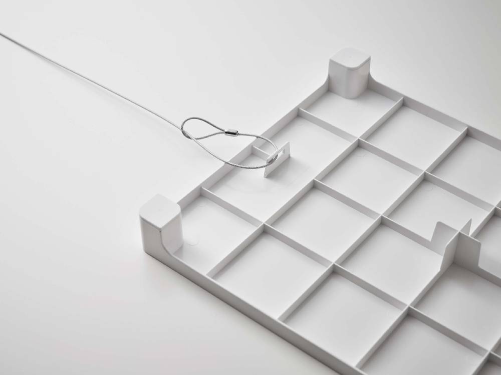 tower/Yamazaki マグネット置き配トレー シルバー