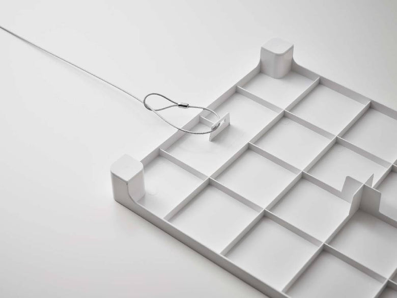 tower/Yamazaki マグネット置き配トレー シルバー