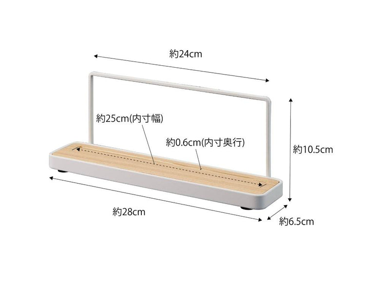 towerの神札スタンド、スチール本体と木製台座