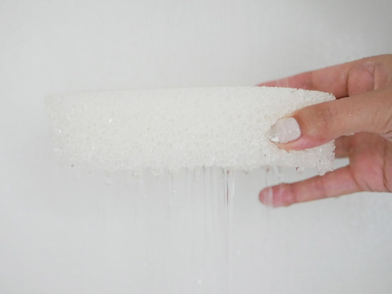 マーナの柄付きお風呂用スポンジ