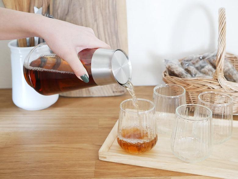 KINTOのLUCE耐熱ガラスウォーターカラフェ