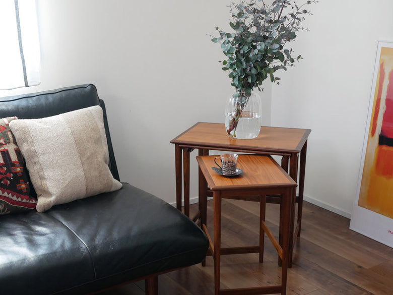 Horn Please MADEリューズガラスブロードラインフラワーベース