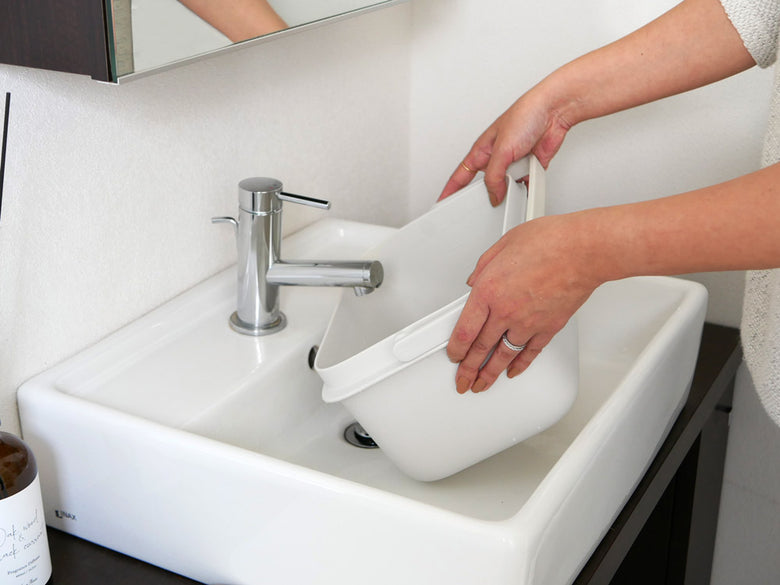 マーナブランドのポリプロピレン製5リットルバケツ